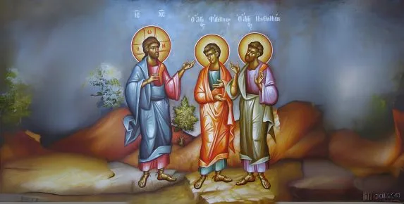 Jesus meets Nathnael (St Barhalemew)